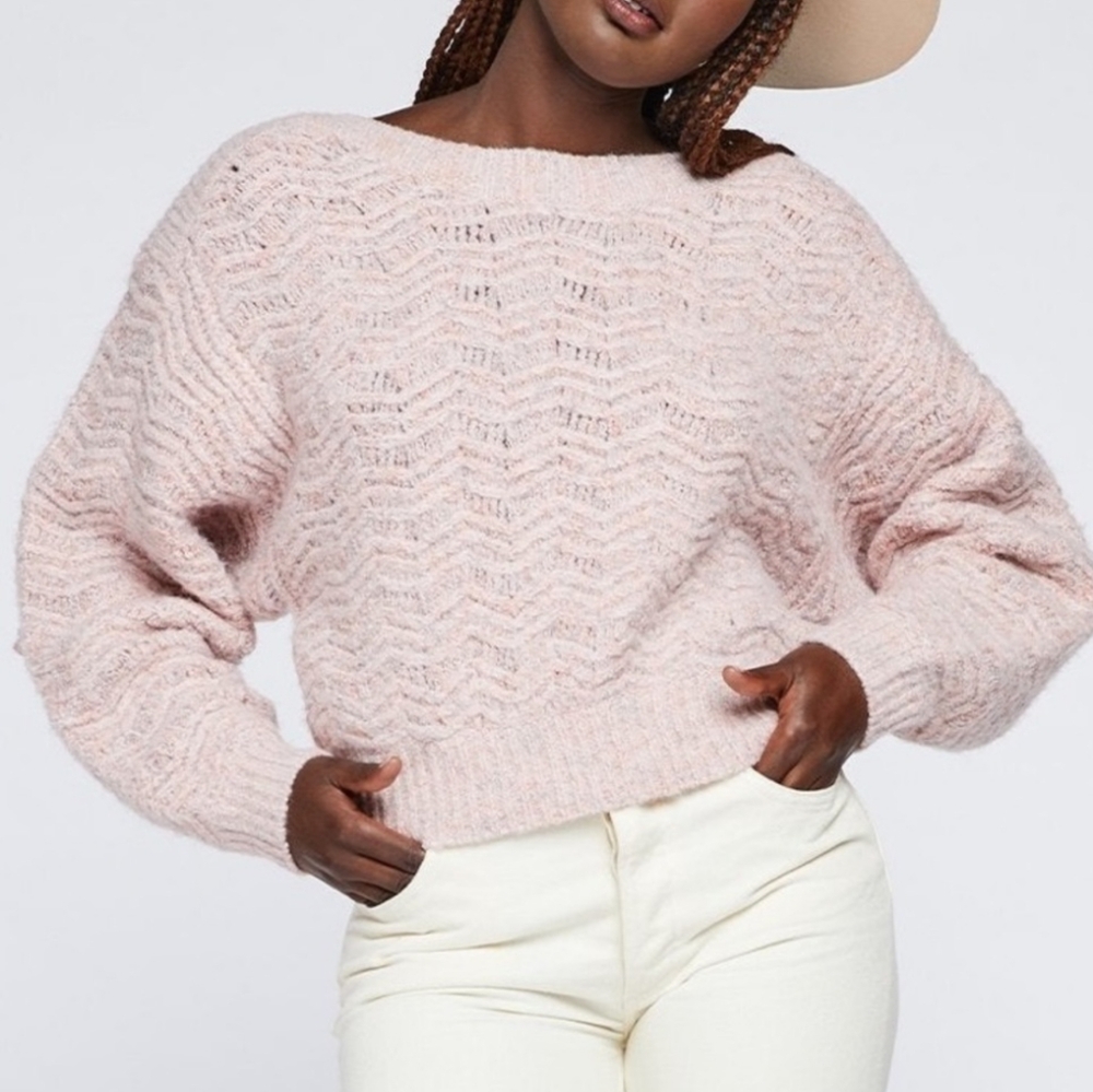 Gentle Fawn Tara Pullover in Blush Size M